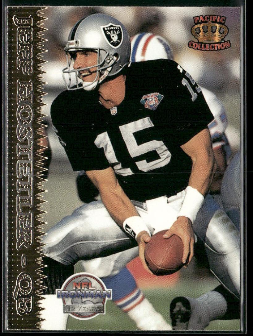 1995 Pacific Jeff Hostetler #195 card