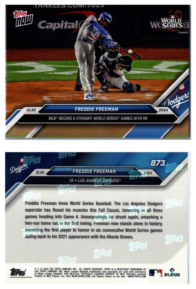 2024 Freddie Freeman #873