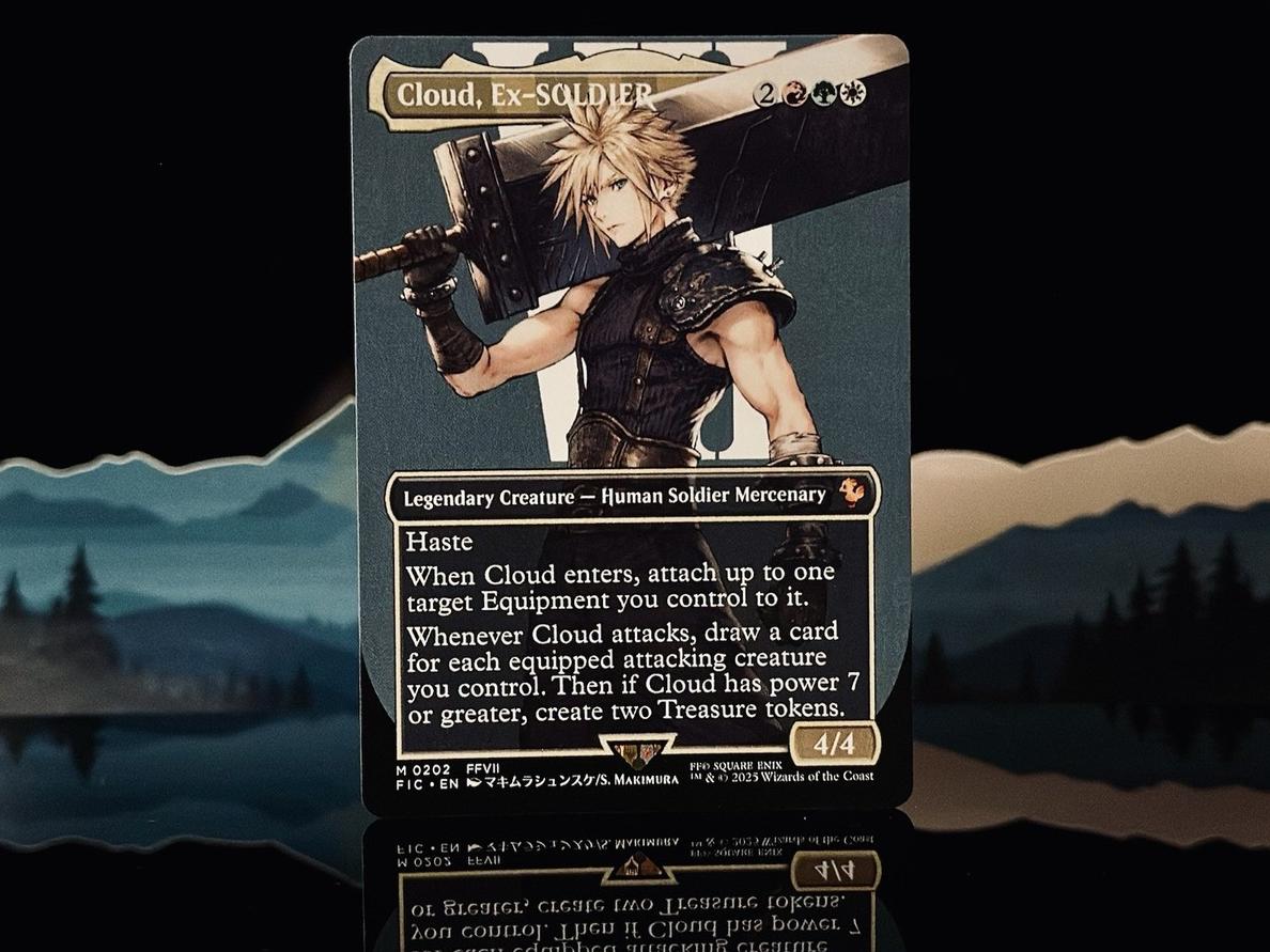 2025 Cloud, EX-SOLDIER [Borderless Foil] #202