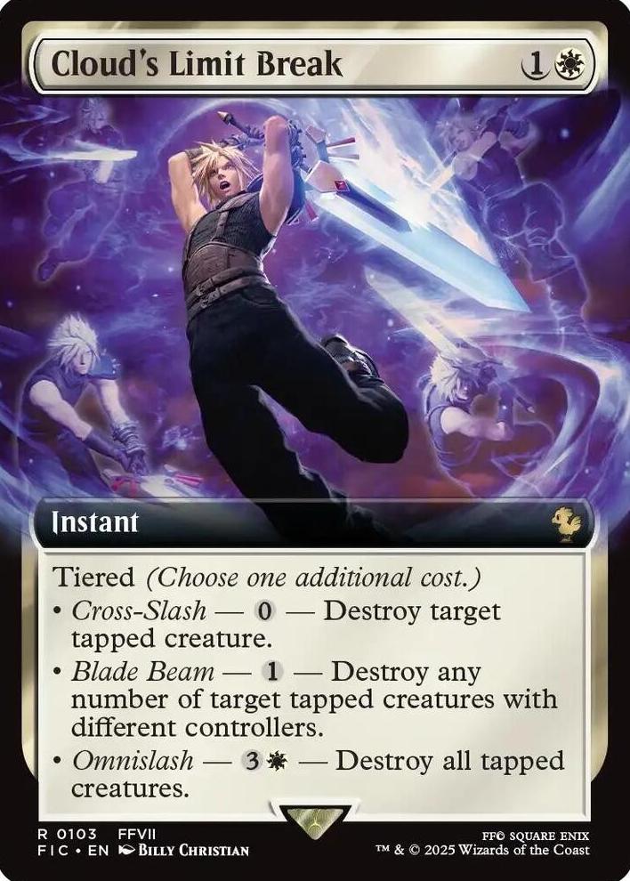 2025 Cloud's Limit Break [Extended Art] #103