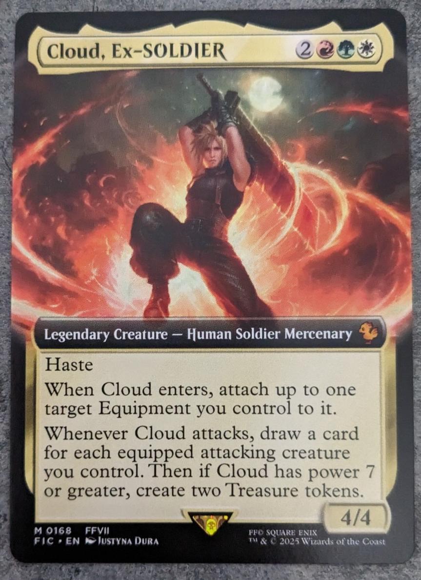 2025 Cloud, EX-SOLDIER [Extended Art] #168