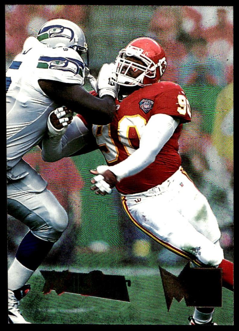 1995 Fleer Metal Neil Smith #95 card
