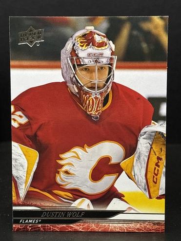 2024 Upper Deck Dustin Wolf #30 card