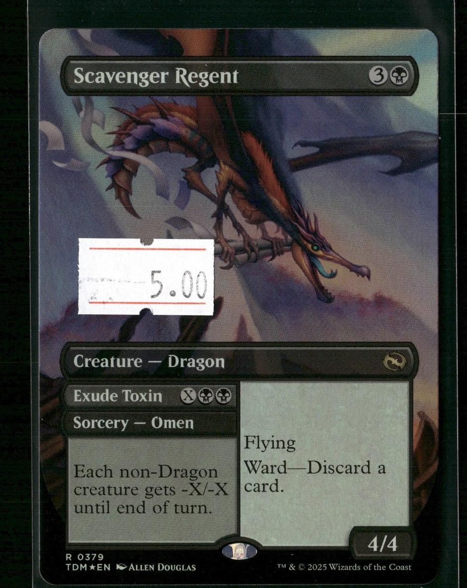 2025 Scavenger Regent [Borderless Foil] #379