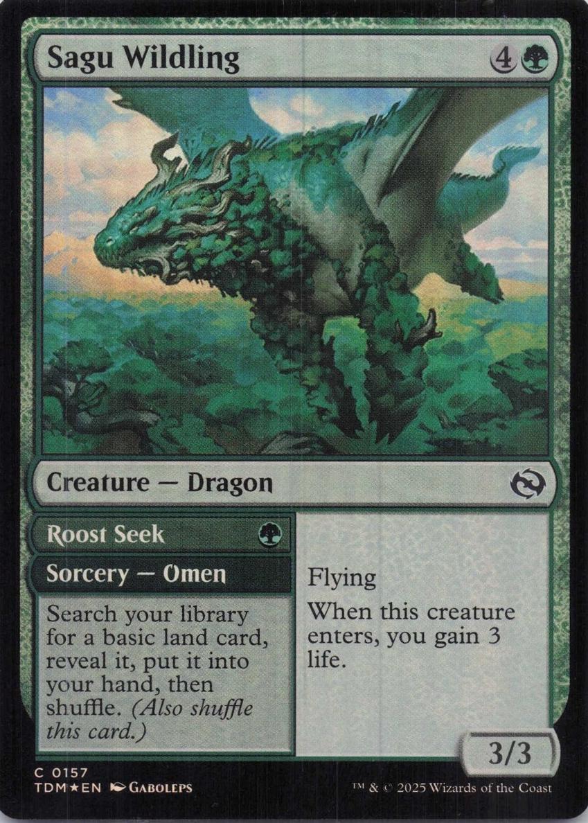 2025 Sagu Wildling [Foil] #157