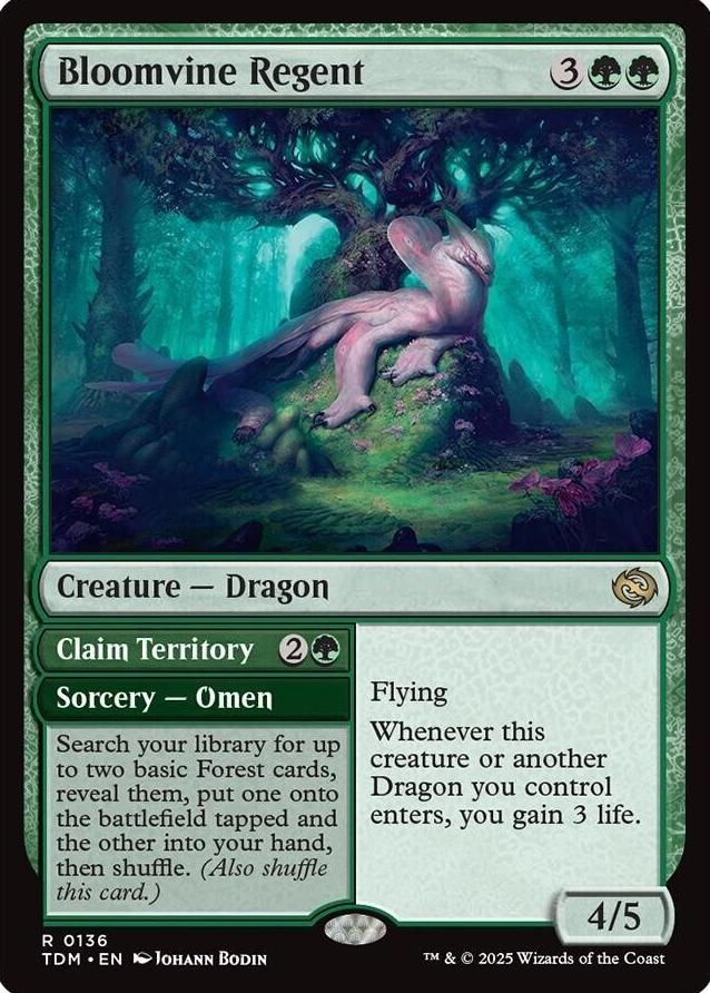 2025 Bloomvine Regent [Foil] #136