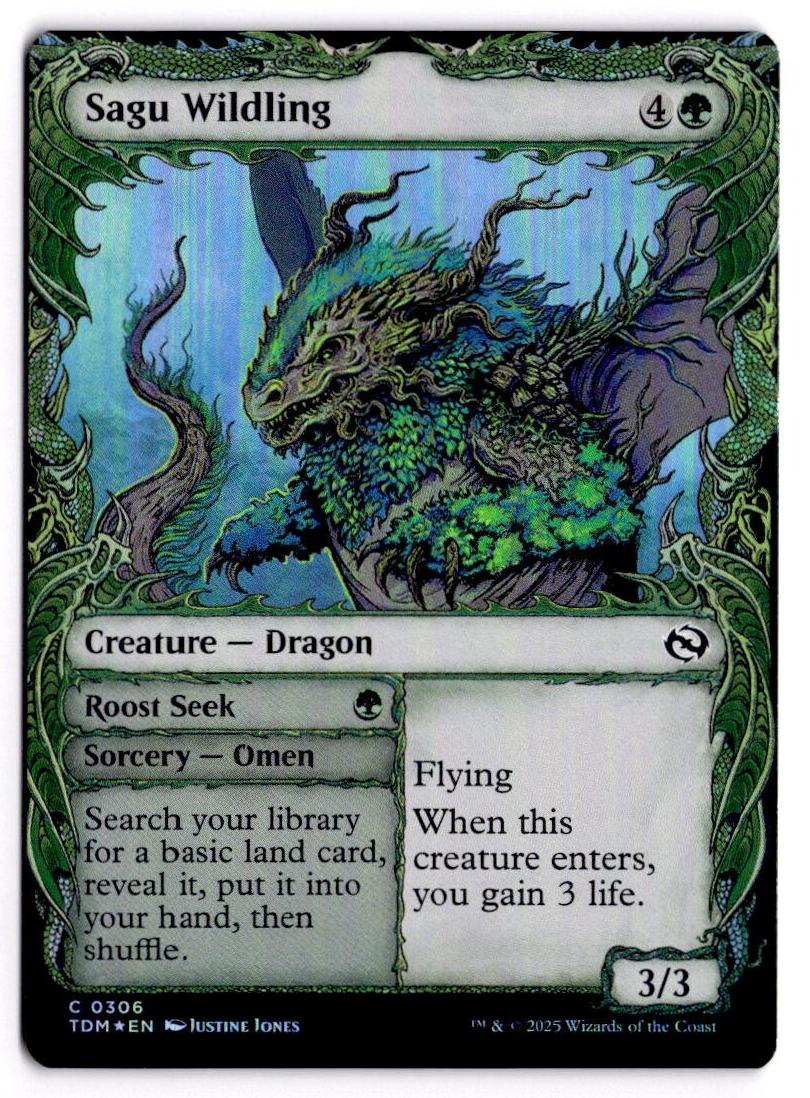 2025 Sagu Wildling [Showcase Foil] #306