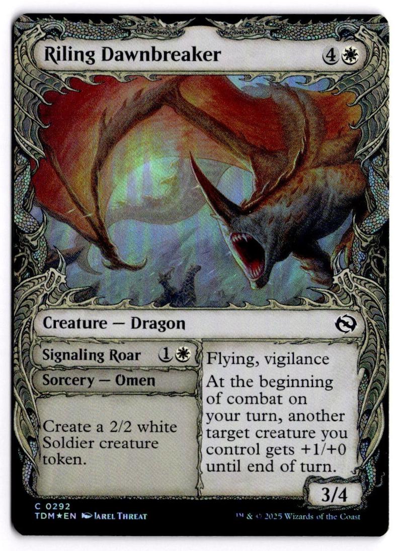 2025 Riling Dawnbreaker [Showcase Foil] #292