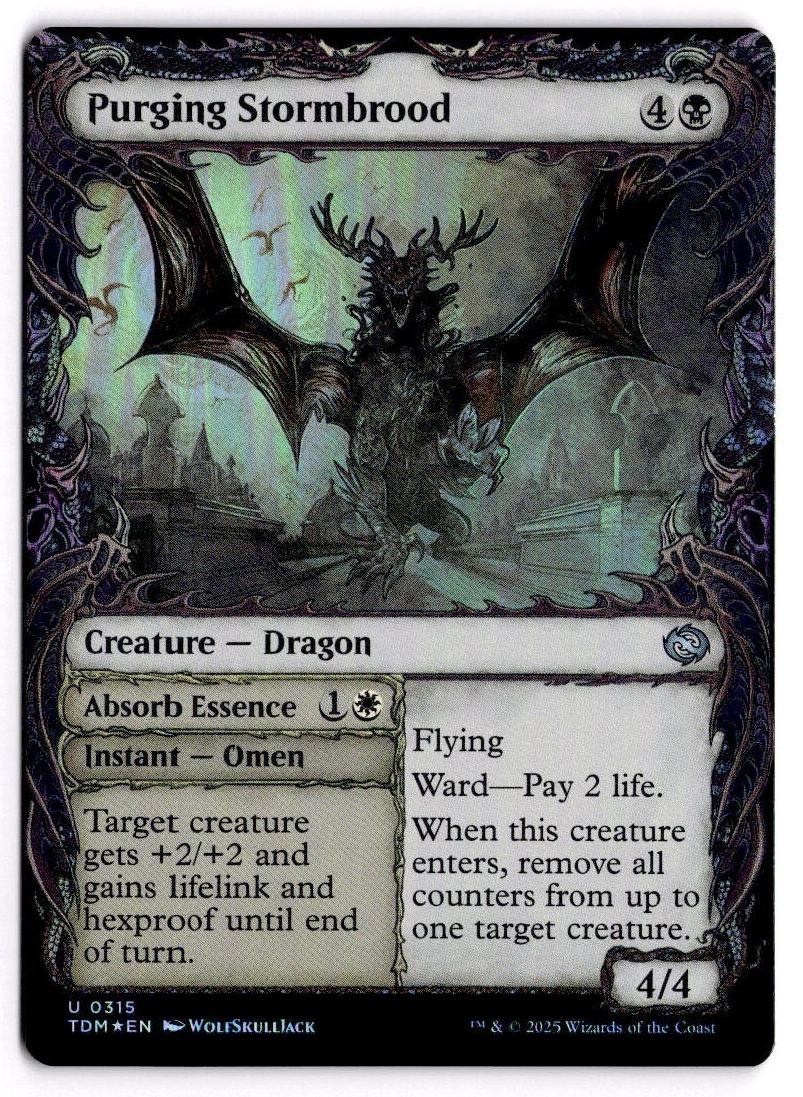 2025 Purging Stormbrood [Showcase Foil] #315