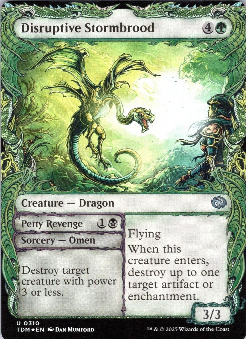 2025 Disruptive Stormbrood [Showcase Foil] #310