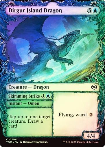 2025 Dirgur Island Dragon [Showcase Foil] #294