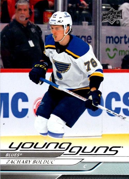 Zachary Bolduc 2024 Upper Deck Hockey card
