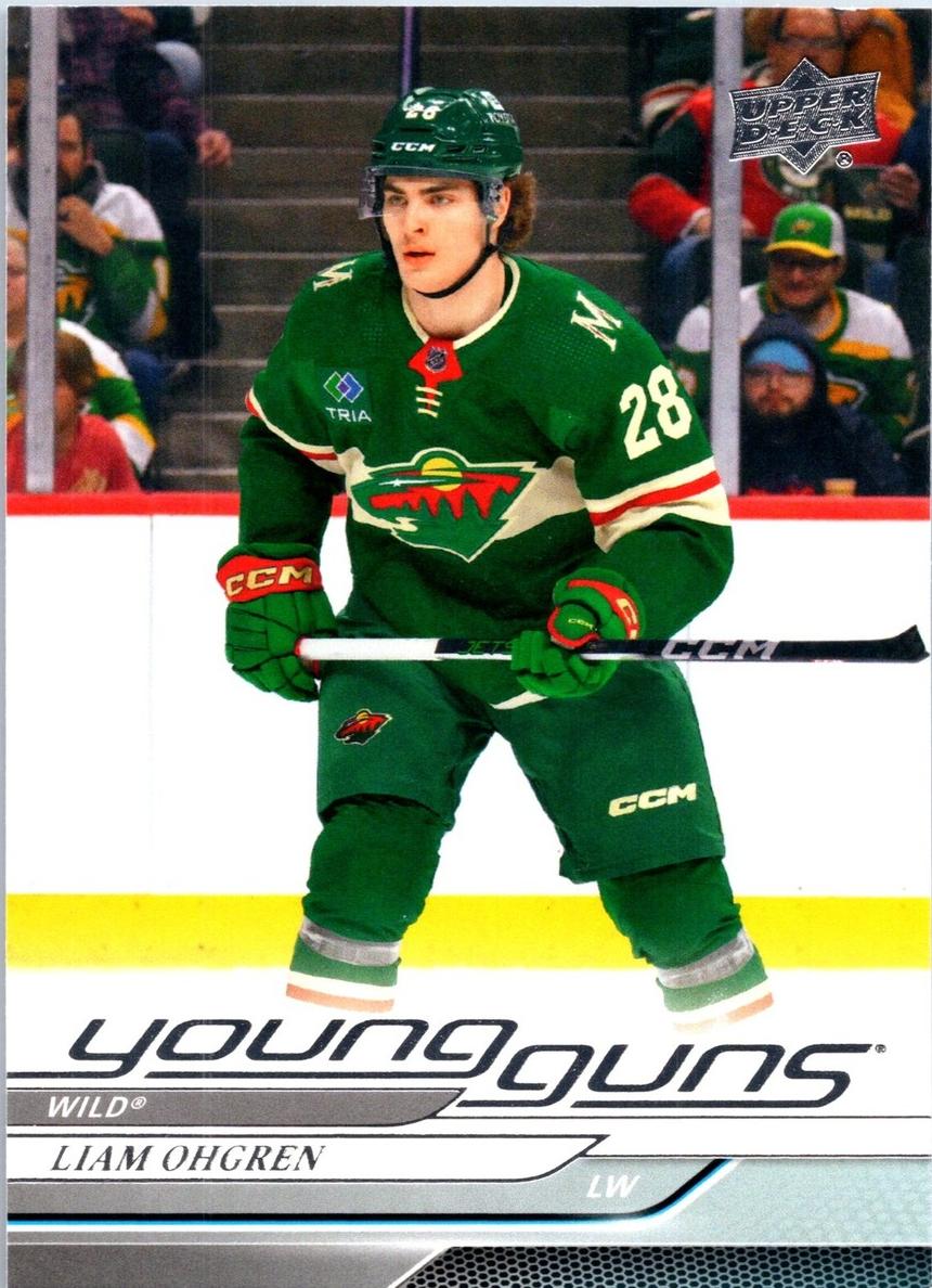2024 Upper Deck Young Guns #248 Liam Ohgren front