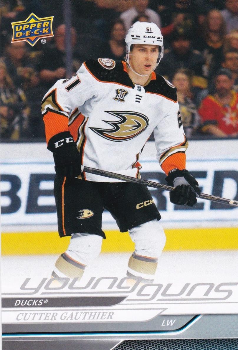 Cutter Gauthier 2024 Upper Deck Hockey card