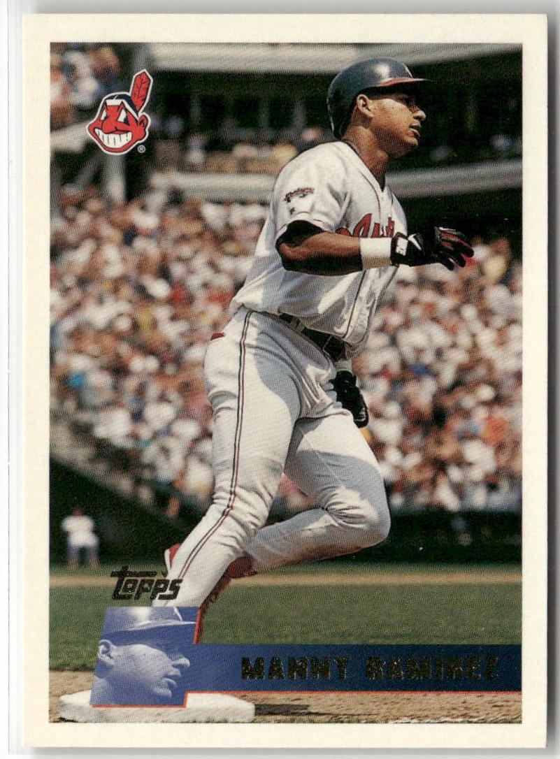 1996 Topps Manny Ramirez #400 card
