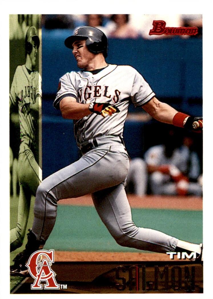 1995 Bowman Tim Salmon #353 card