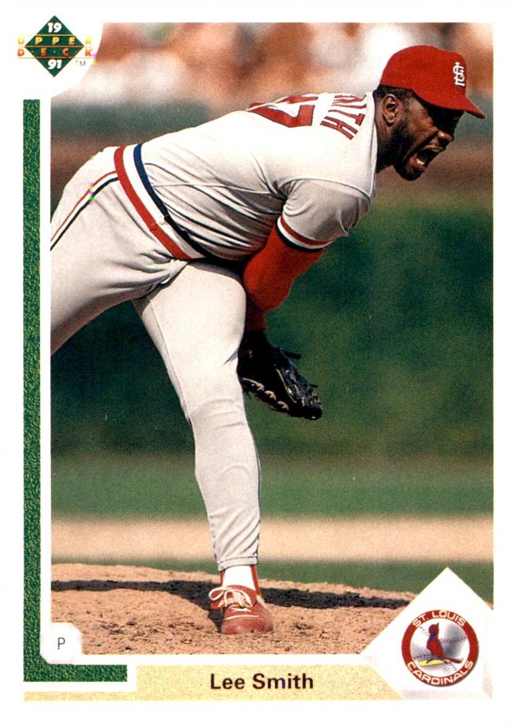 1991 Upper Deck Lee Smith #348 card