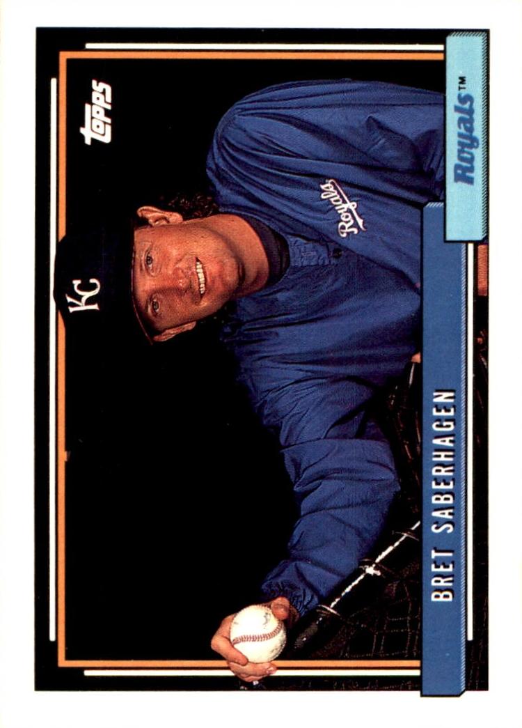 1992 Bret Saberhagen #75