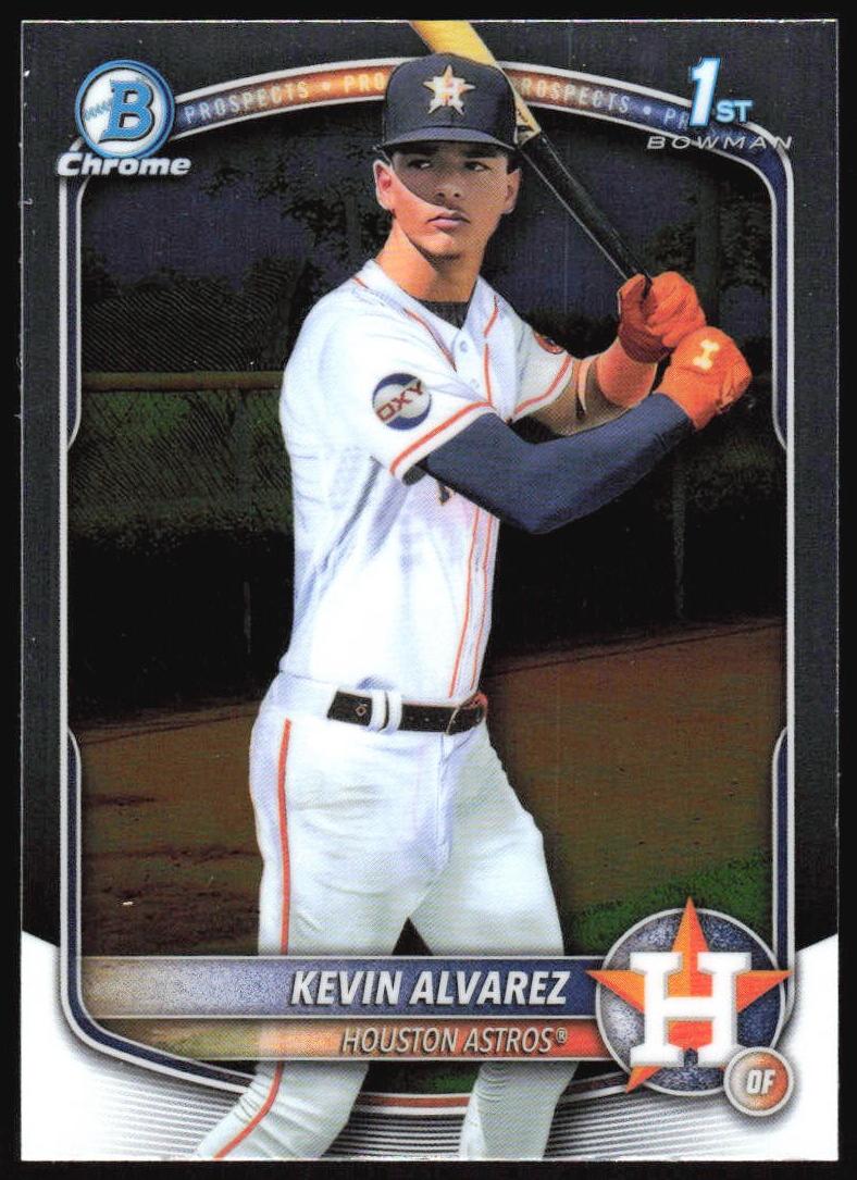 Kevin Alvarez 2025 Bowman Chrome Prospects card