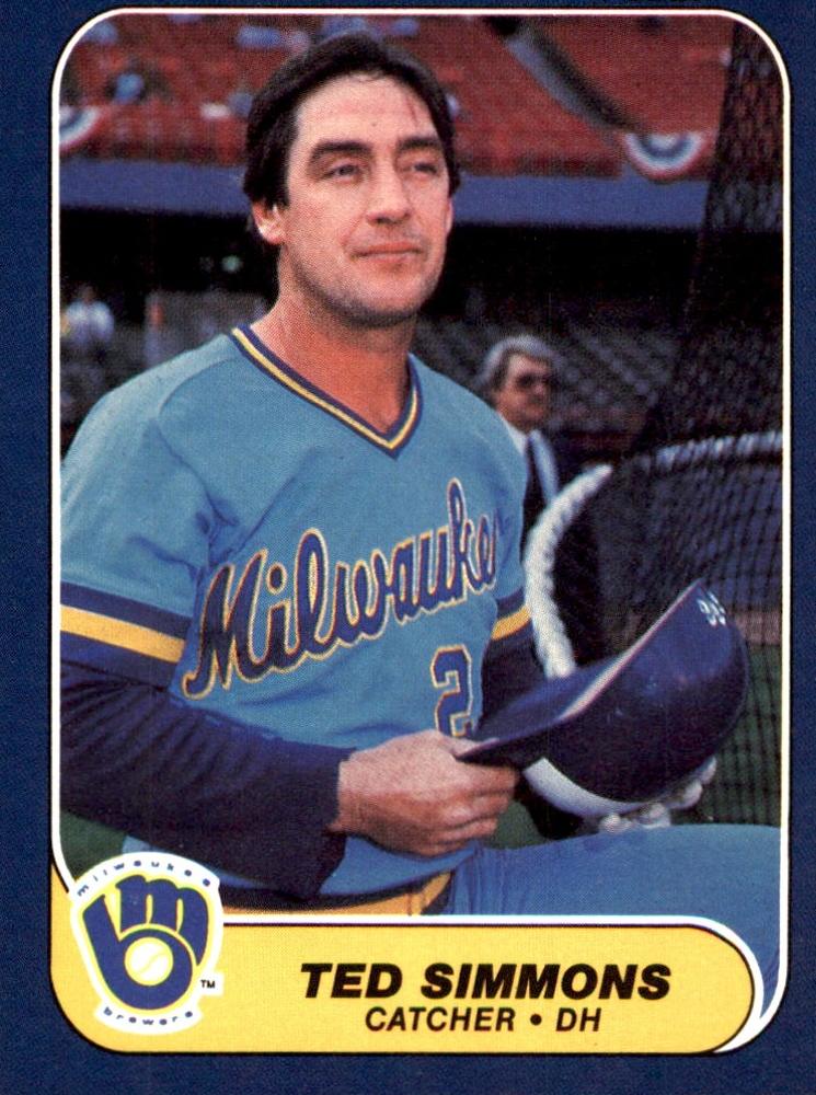 1986 Ted Simmons #503