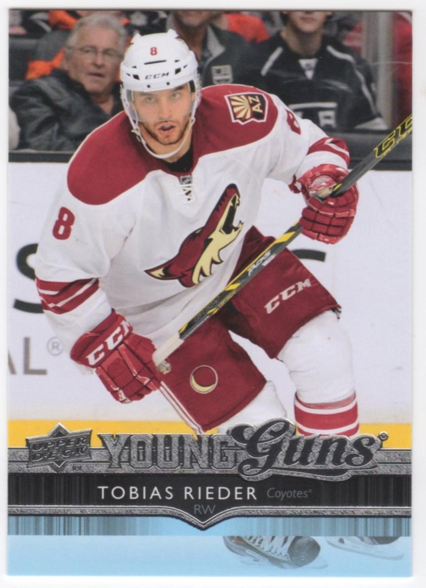 2014 Upper Deck Tobias Rieder #455 card