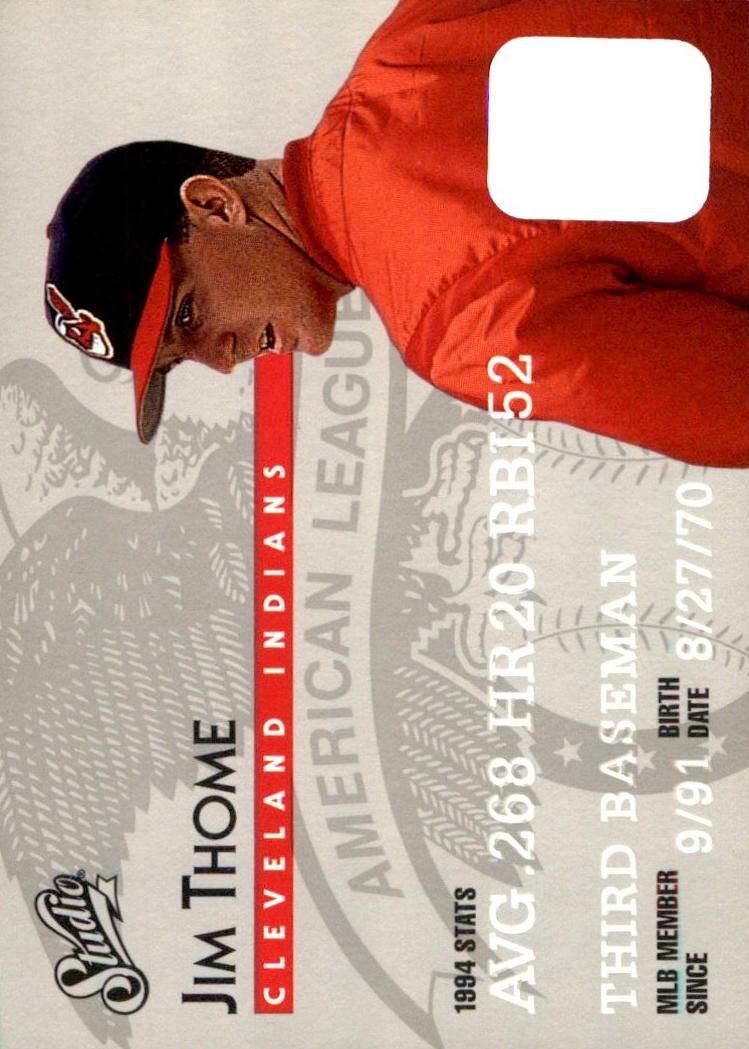 1995 Jim Thome #193