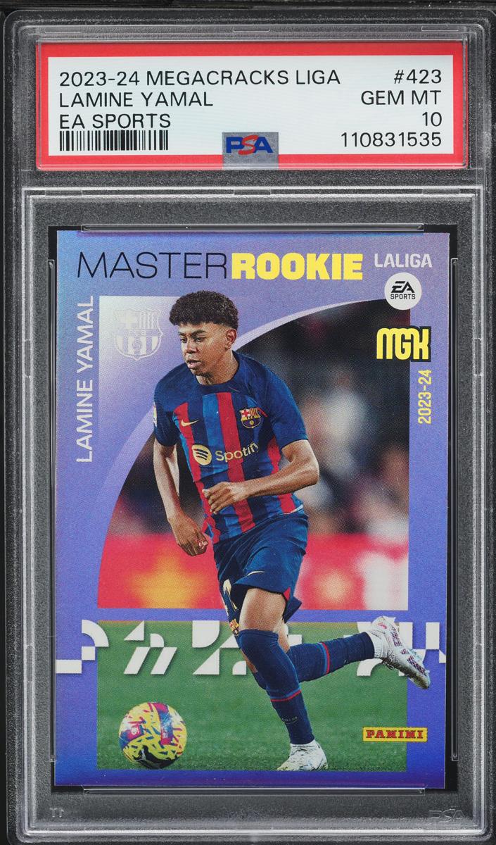 Lamine Yamal - 2023 Panini Megacracks La Liga EA Sports Soccer