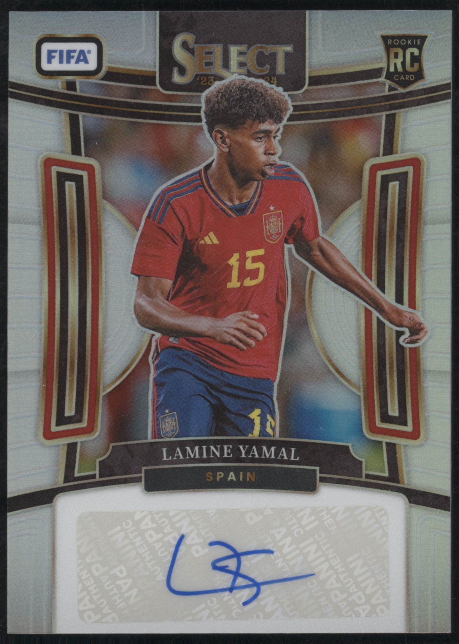 2023 Panini Select FIFA Lamine Yamal #S-LY card