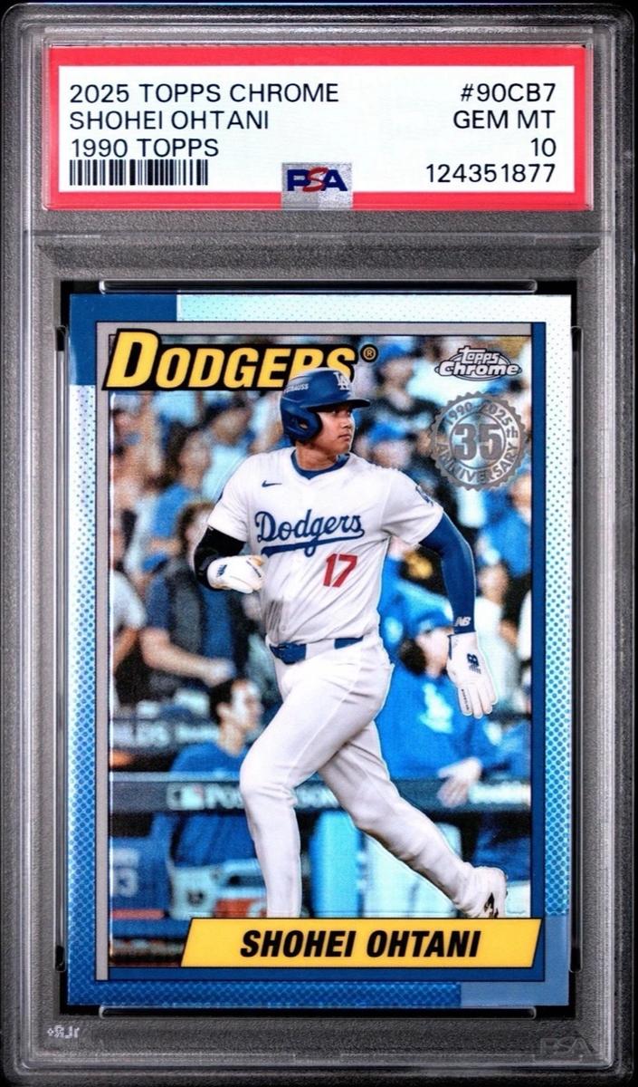 Shohei Ohtani - 2025 Topps Chrome Baseball
