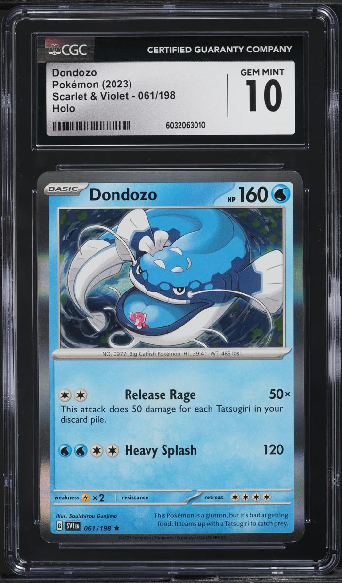 Dondozo 2023 Pokemon Scarlet & Violet