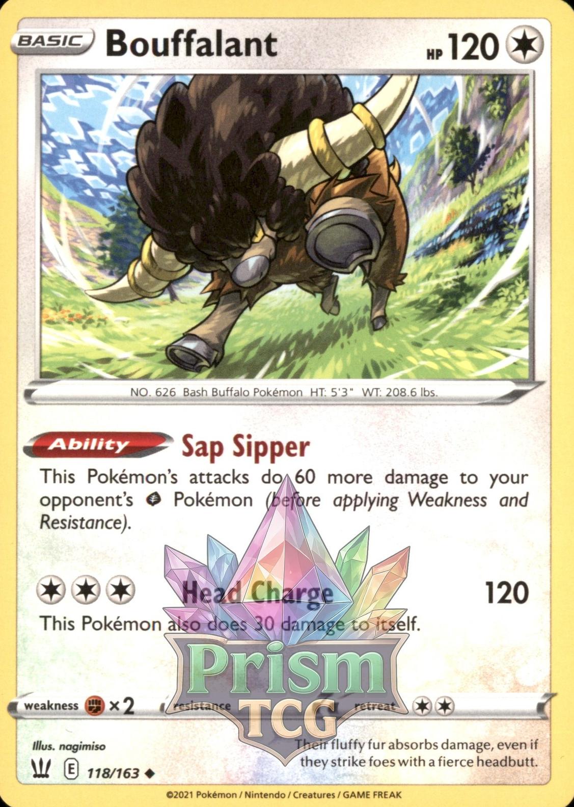 Bouffalant 2021 Pokemon Battle Styles