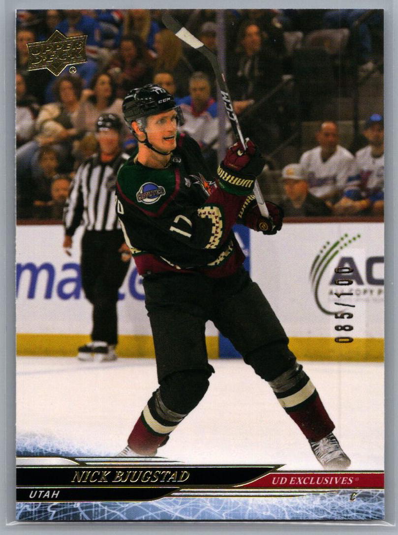 2024 Upper Deck Nick Bjugstad [High Gloss] #418 card
