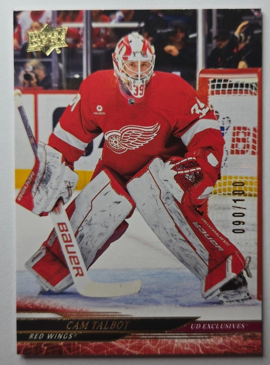 2024 Upper Deck Cam Talbot [Exclusives] #548 card