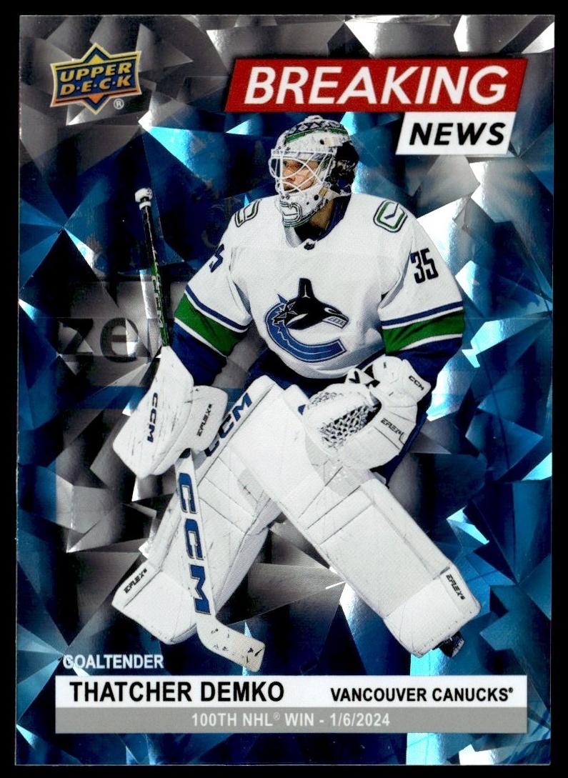 2024 Upper Deck Thatcher Demko #BN-20 card