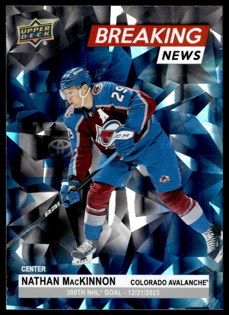 2024 Upper Deck Nathan MacKinnon [Red] #BN-9 card