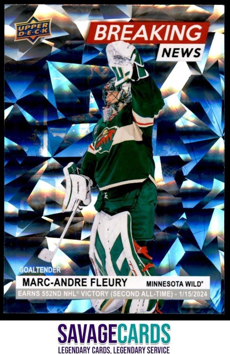 2024 Upper Deck Marc-Andre Fleury #BN-22 card