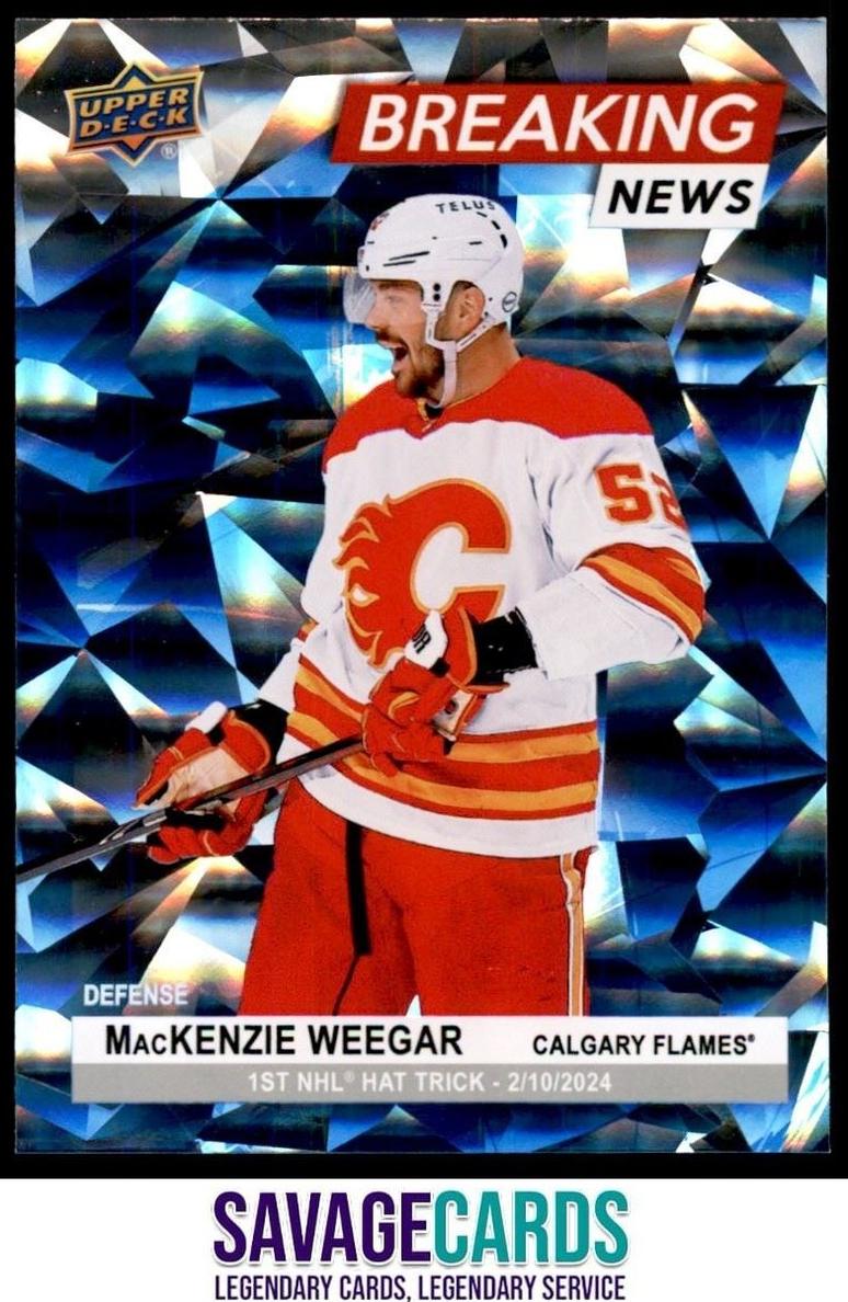 2024 Upper Deck MacKenzie Weegar #BN-14 card