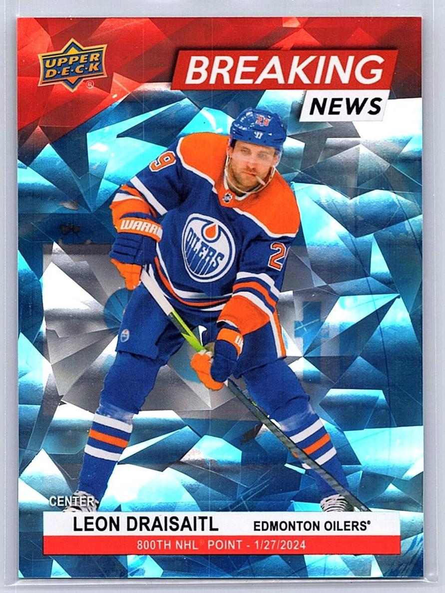2024 Upper Deck Leon Draisaitl [Red] #BN-29 card