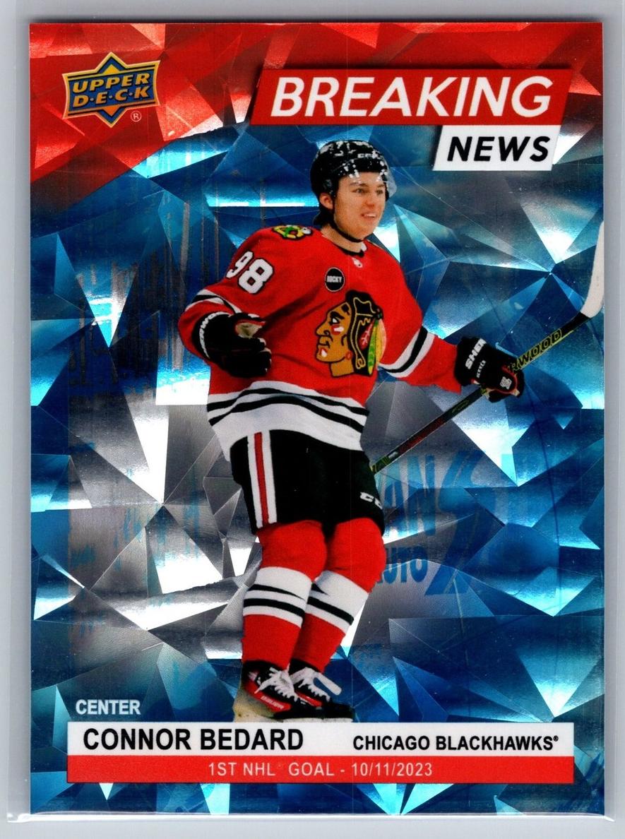 2024 Upper Deck Connor Bedard [Red] #BN-4 card