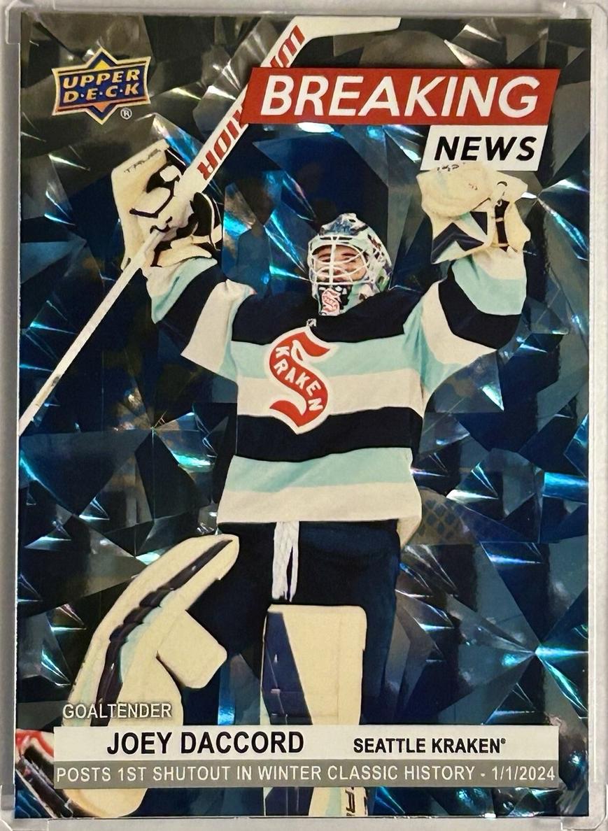 2024 Upper Deck Joey Daccord [Red] #BN-32 card