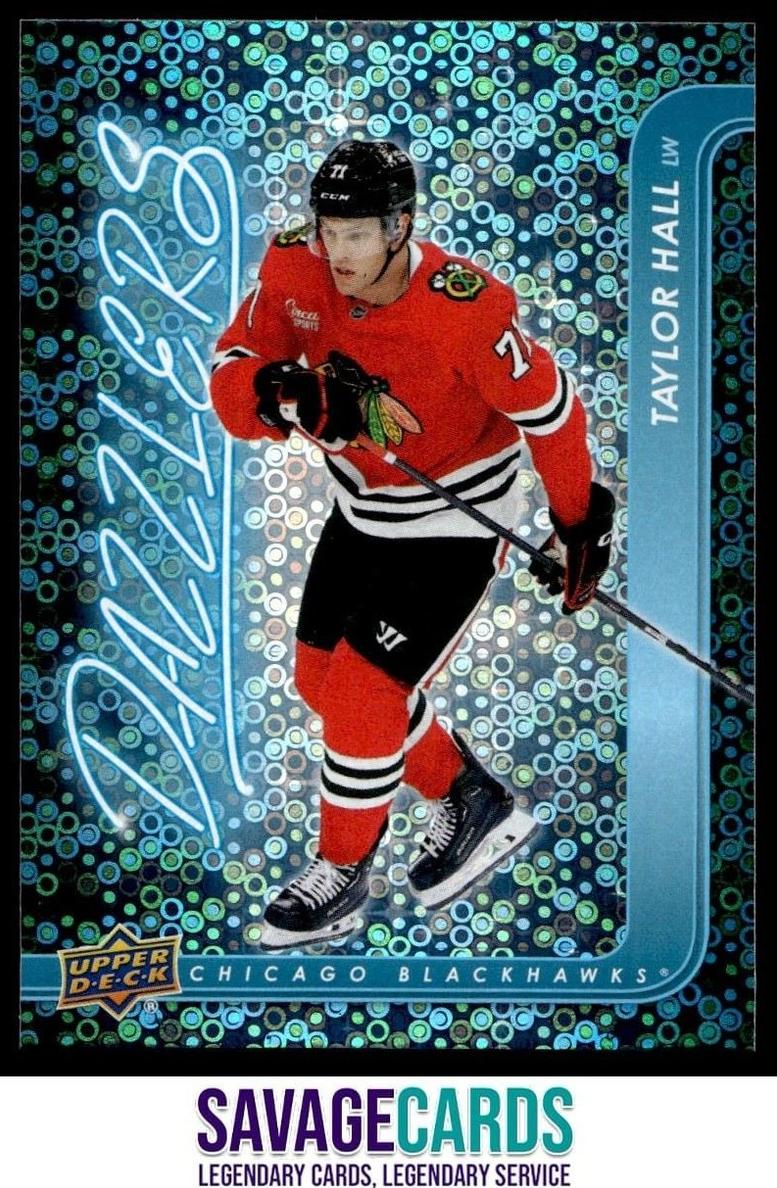 2024 Upper Deck Taylor Hall [Blue] #DZ-119 card