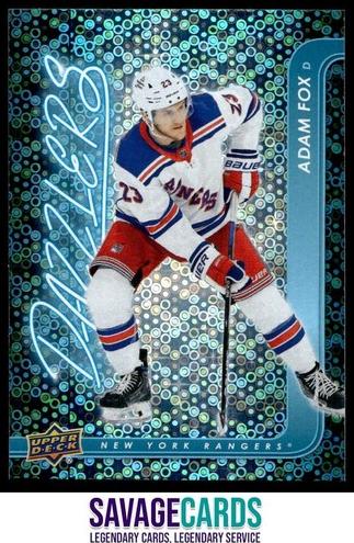 2024 Upper Deck Adam Fox [Blue] #DZ-110 card