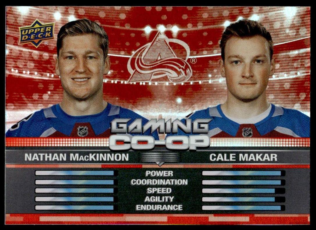 2024 Upper Deck Nathan MacKinnon [Red] #DZ-8 card