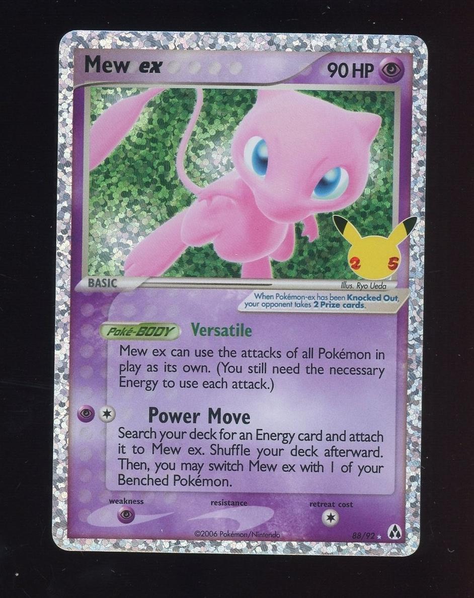 2021 Pokemon Celebrations Holo Mew front