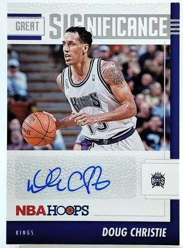 2021 Panini Hoops Doug Christie #GS-DCH card