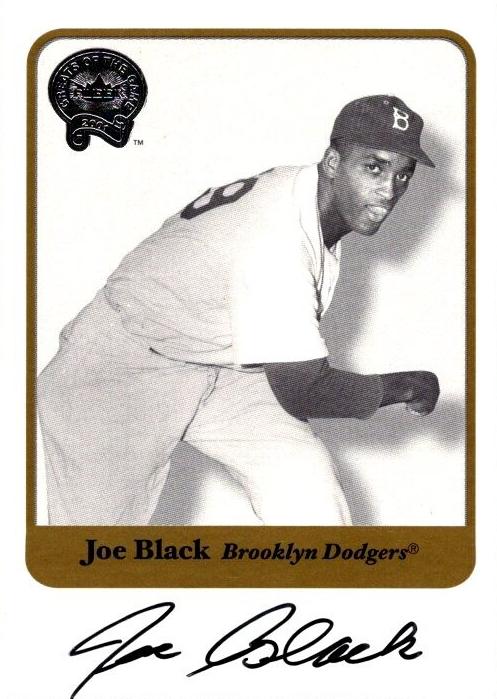 2001 Joe Black #NNO