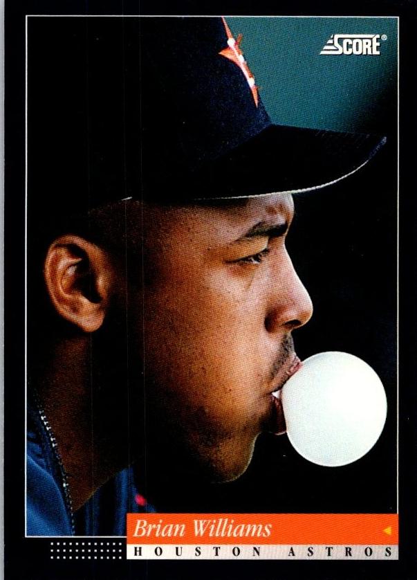 1994 Score Brian Williams #150 card