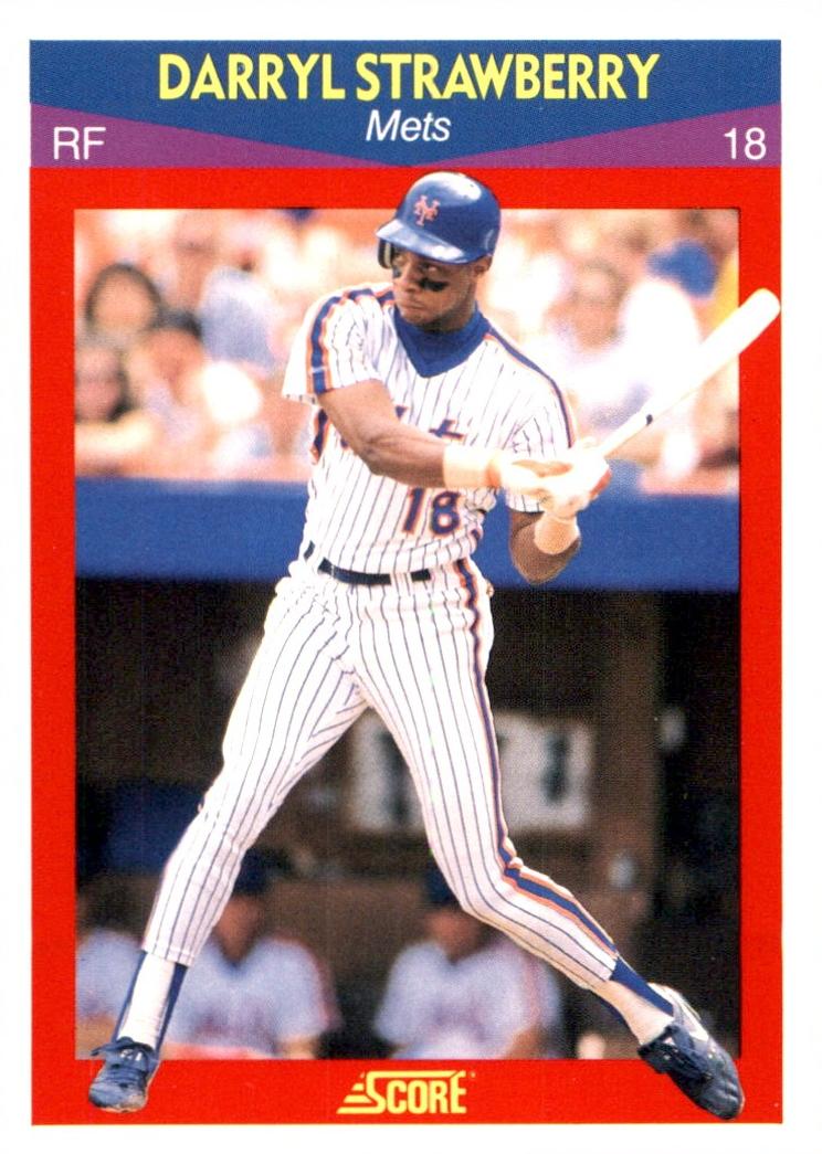1990 Darryl Strawberry #15