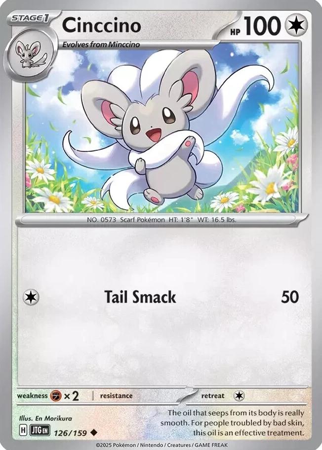 Cinccino 2025 Pokemon Scarlet & Violet Journey Together
