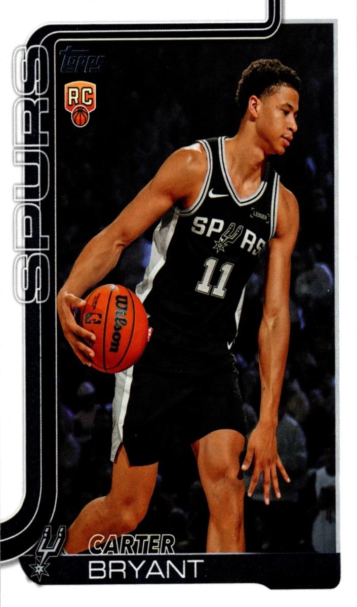 Carter Bryant 2025 Topps Basketball card